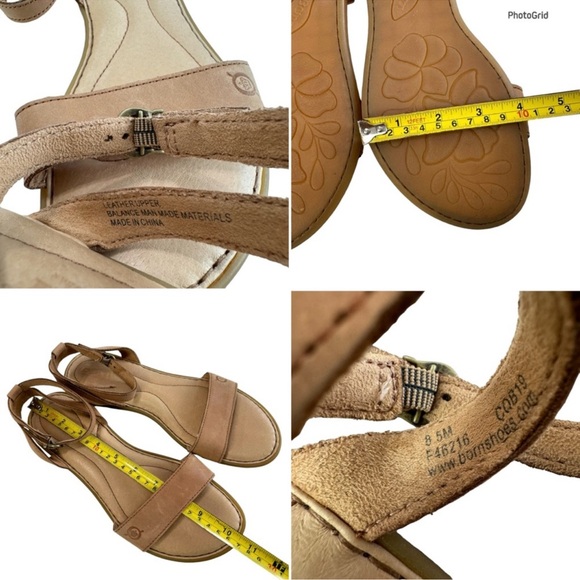 Born Africa Leather Flat Sandals size 8.5M - Picture 11 of 11